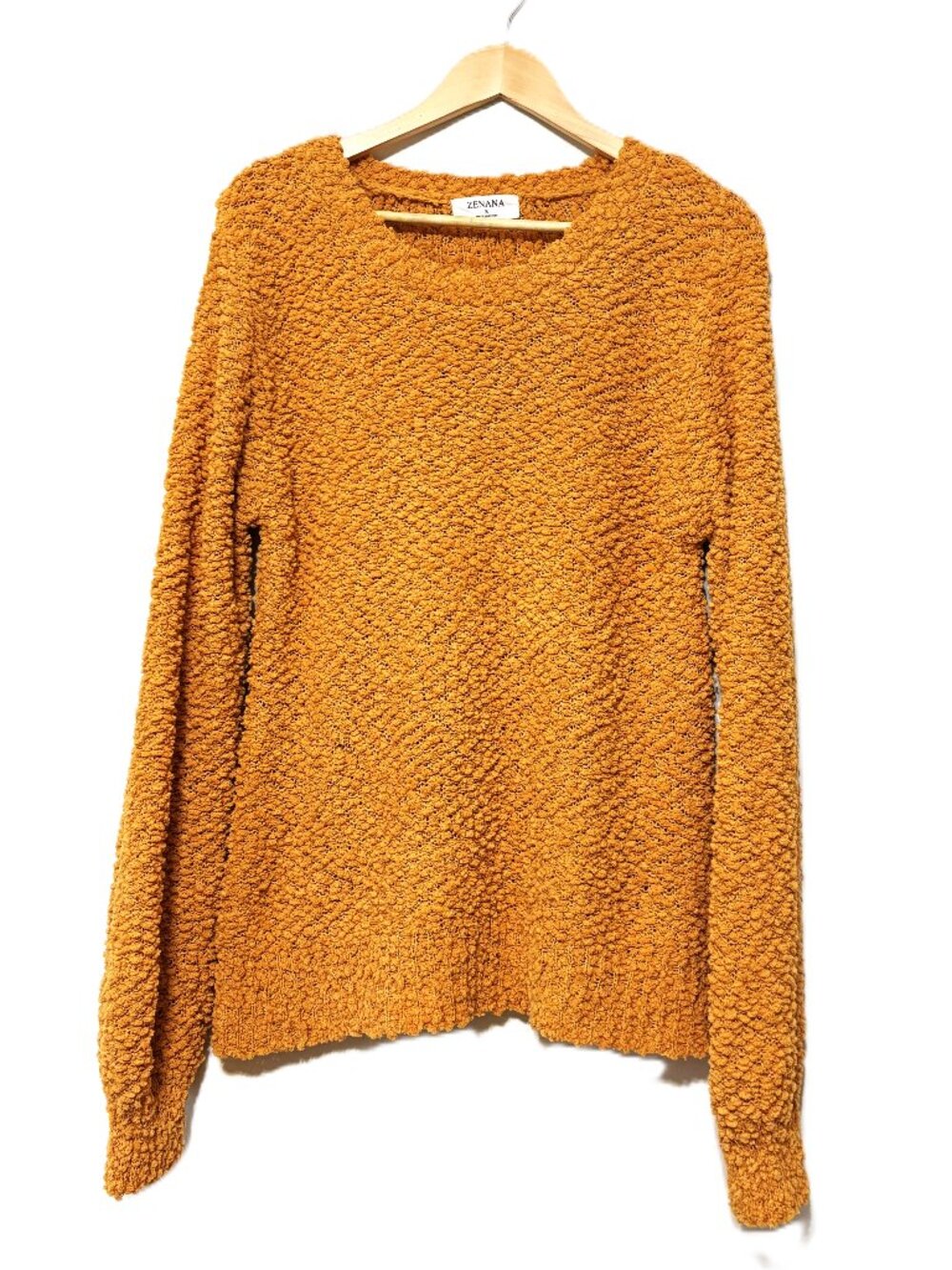 Zenana Gold Sweater, Size Small
